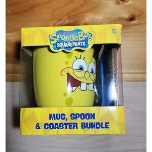 SpongeBob SquarePants Mug/Spoon/Coaster Set NEW